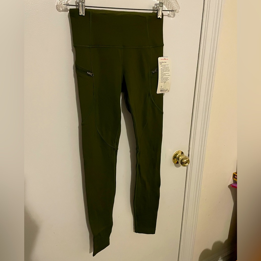 Cold weather workout leggings
